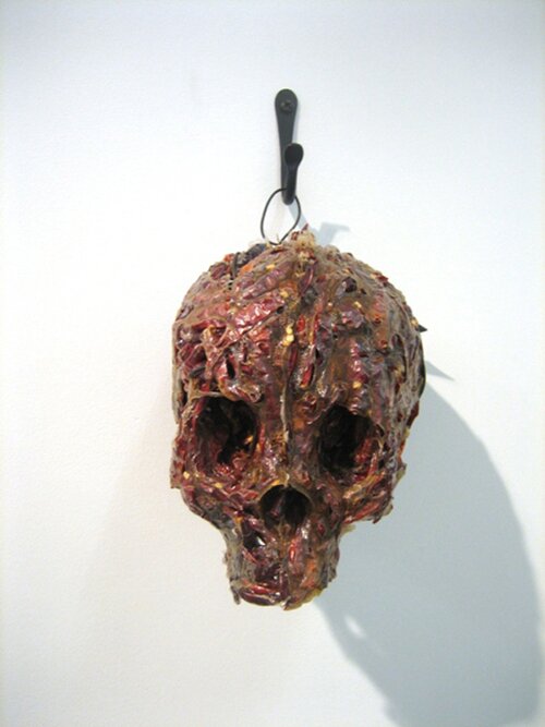 red chili skull